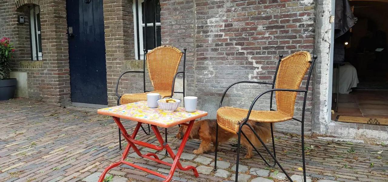 Ferienwohnung Werfkelder aan de Oudegracht Utrecht Exterior foto